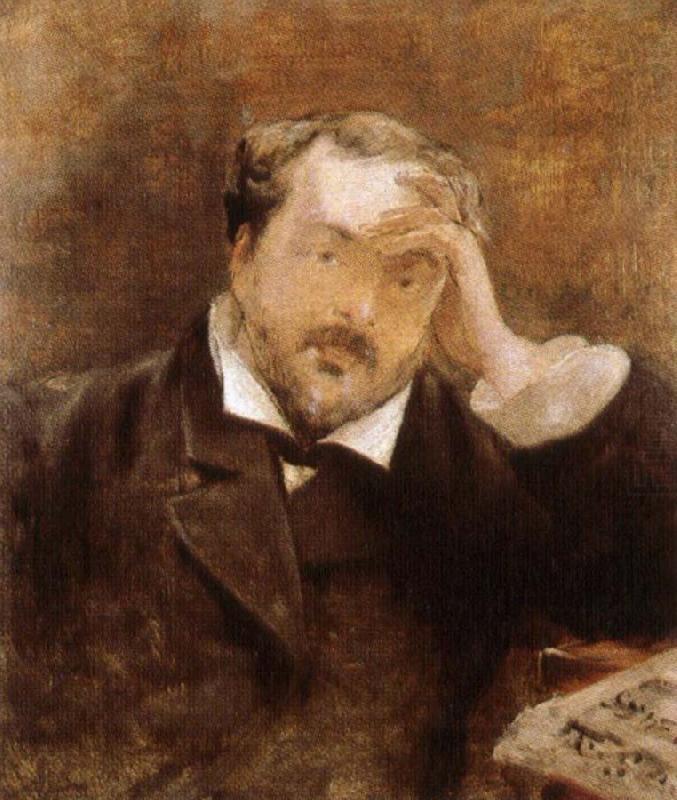 painted in 1881 by edouard manet, george moore